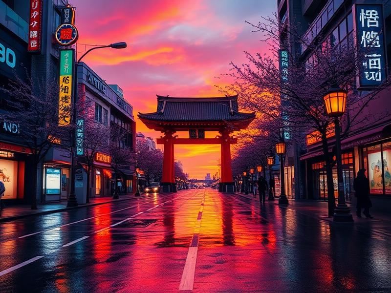 Japan travel destination